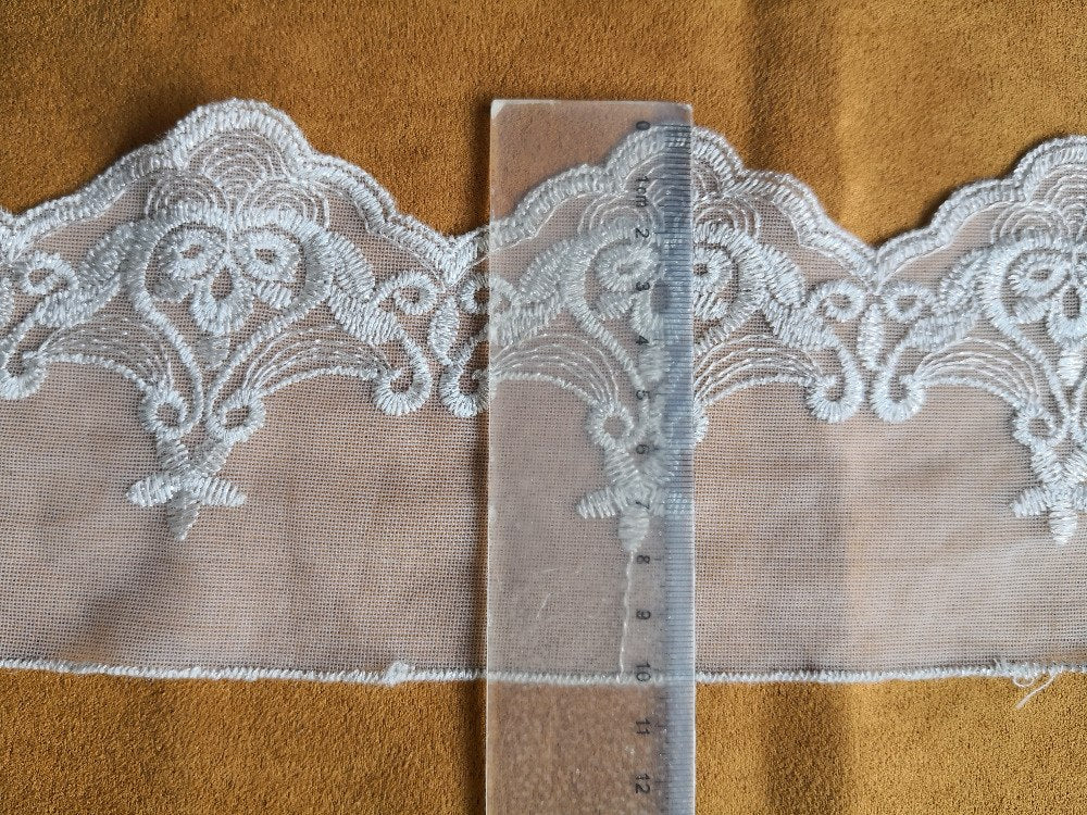 embroidered lace trim wholesale