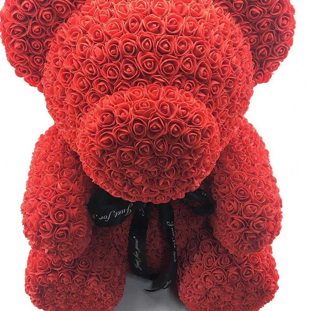 extra large rose teddy bear