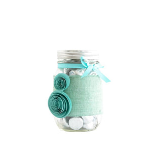Decorated Mason Jars For Gifts Weddings Quinceanera