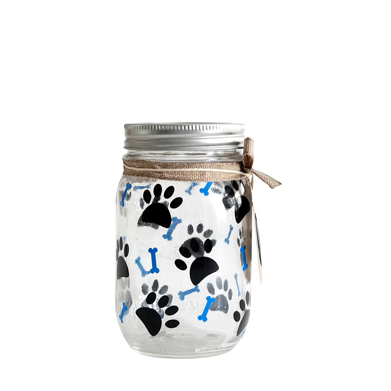 mason jar dog food storage