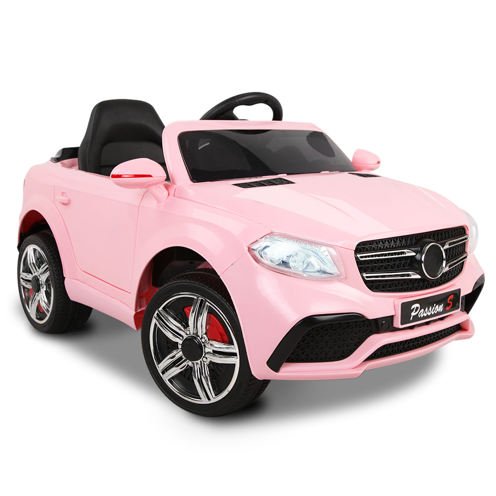 pink mercedes benz ride on