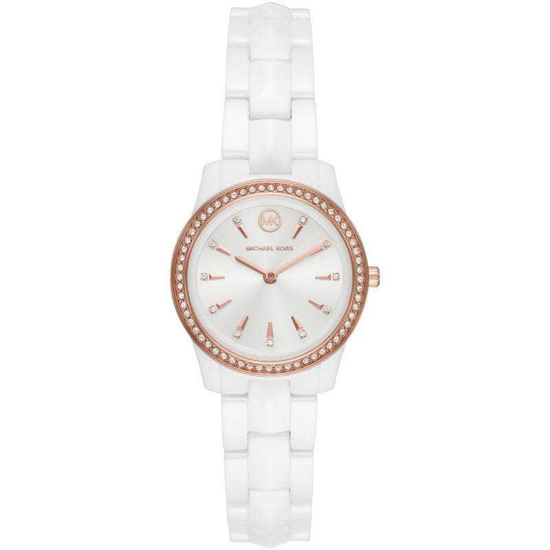 Michael Kors Womens Pyper Blush Leather Strap Watch 38mm  Macys