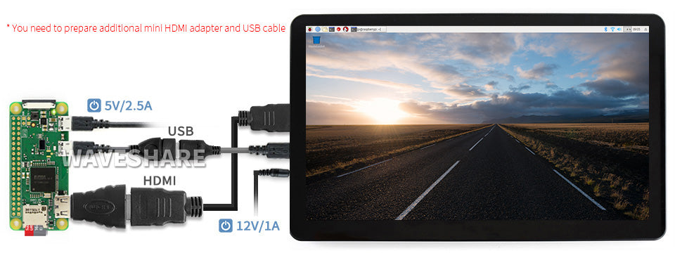 15.6inch HDMI LCD (H) (with case)