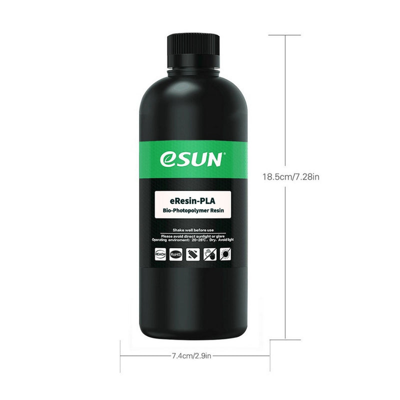 eSun eResin-PLA for LCD 3D Printer 0.5kg/bottle