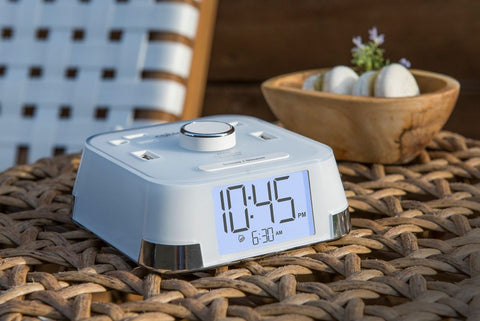 The Brandstand CubieTime charging alarm clock is available in US, UK and EU versions.