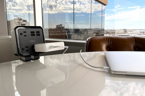 Convenient Brandstand charging stations enable guests to power their most important devices.