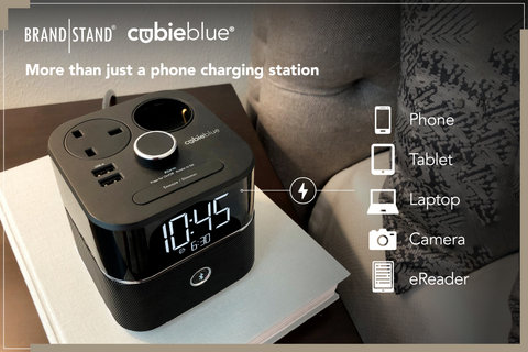 Brandstand phone charging stations do more than just charge phones.