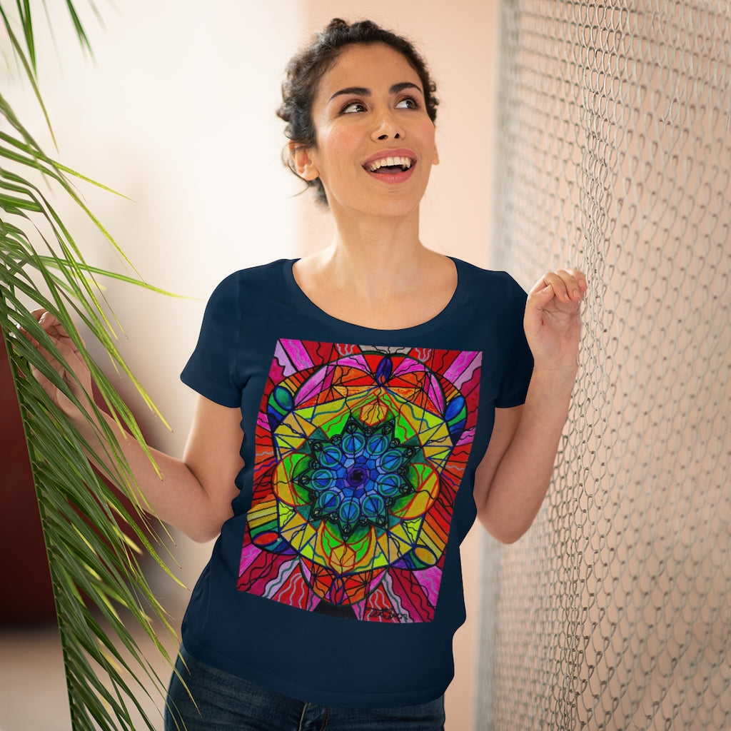 Kreativita - Ekologické dámské tričko Lover