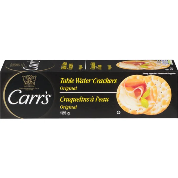 Carr's - Table Water Crackers Original - 12 x 125g