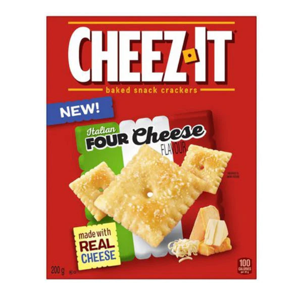 Cheez-It - Italian Four Cheese Crackers - 12 x 200g