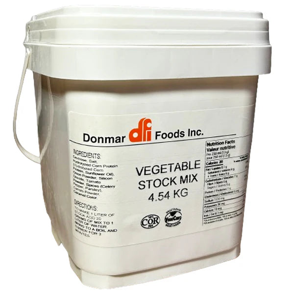 Donmar - Vegetable Stock Mix No Msg Kosher - 4.54 Kg