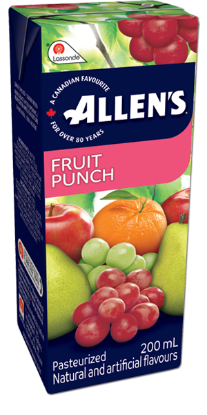 Allen's - Fruit Punch - 12 x 1 L — Bulk Mart