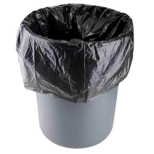 35 x 50 3mil CONTRACTOR GRADE BLACK GARBAGE BAGS - 100/case