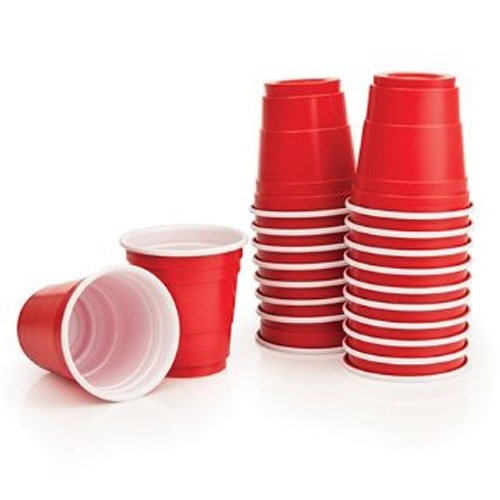 Buy Wholesale China 16oz Disposable Plastic Red Solo Cups For