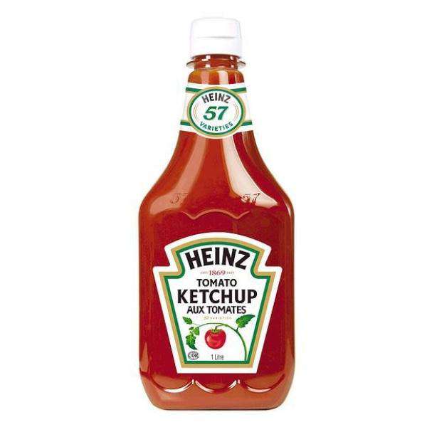 Heinz - Tomato Ketchup EZ Squeeze Bottle - 1 L - Bulk Mart