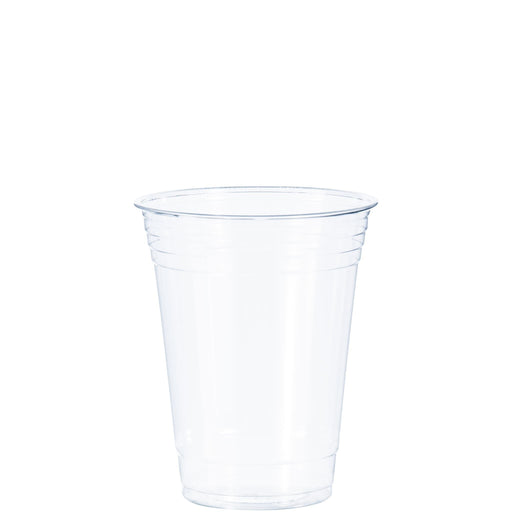 16-Ounce Plastic Party Cups in Black (50 Pack) - Disposable Plastic Cups -  Recyclable - Black Cups with Fill Lines - Reusable Plastic Cups for Drinks