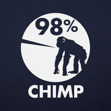 Load image into Gallery viewer, Funny Science | 98 Percent Chimp T-Shirt (Ladies)