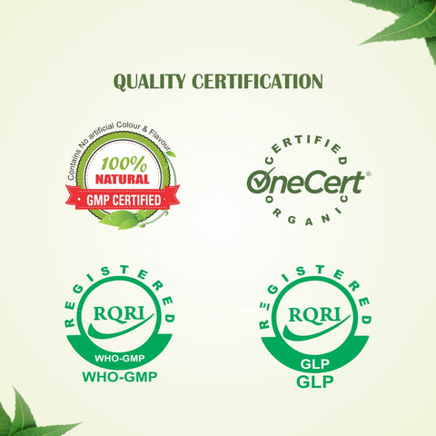 axiom Triphala juice WHO GMP, GLP certified.