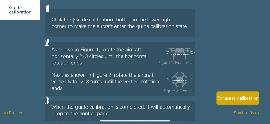 4DRC V4S Drone - Compass Calibration