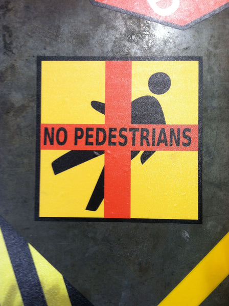 floor safety sign