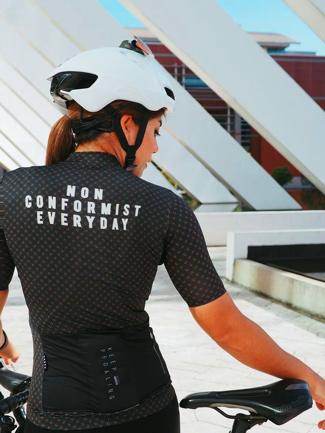 Souke Sports, Fahrradtrikot, Rennradtrikot, Frauen -Trikot, Nicht -Konformist, CS3102