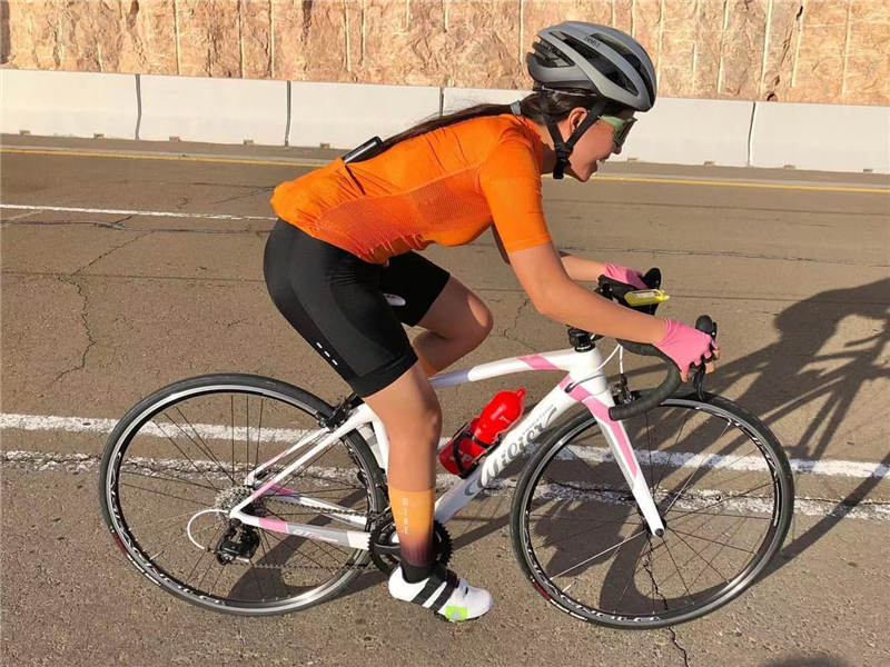 Souke Sports, Jersey de cyclisme, maillot de vélo pour femmes, maillot de vélo, CS3103