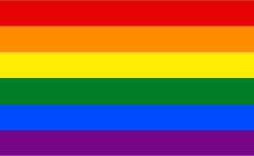 LGBTQ Rainbow pride Flag