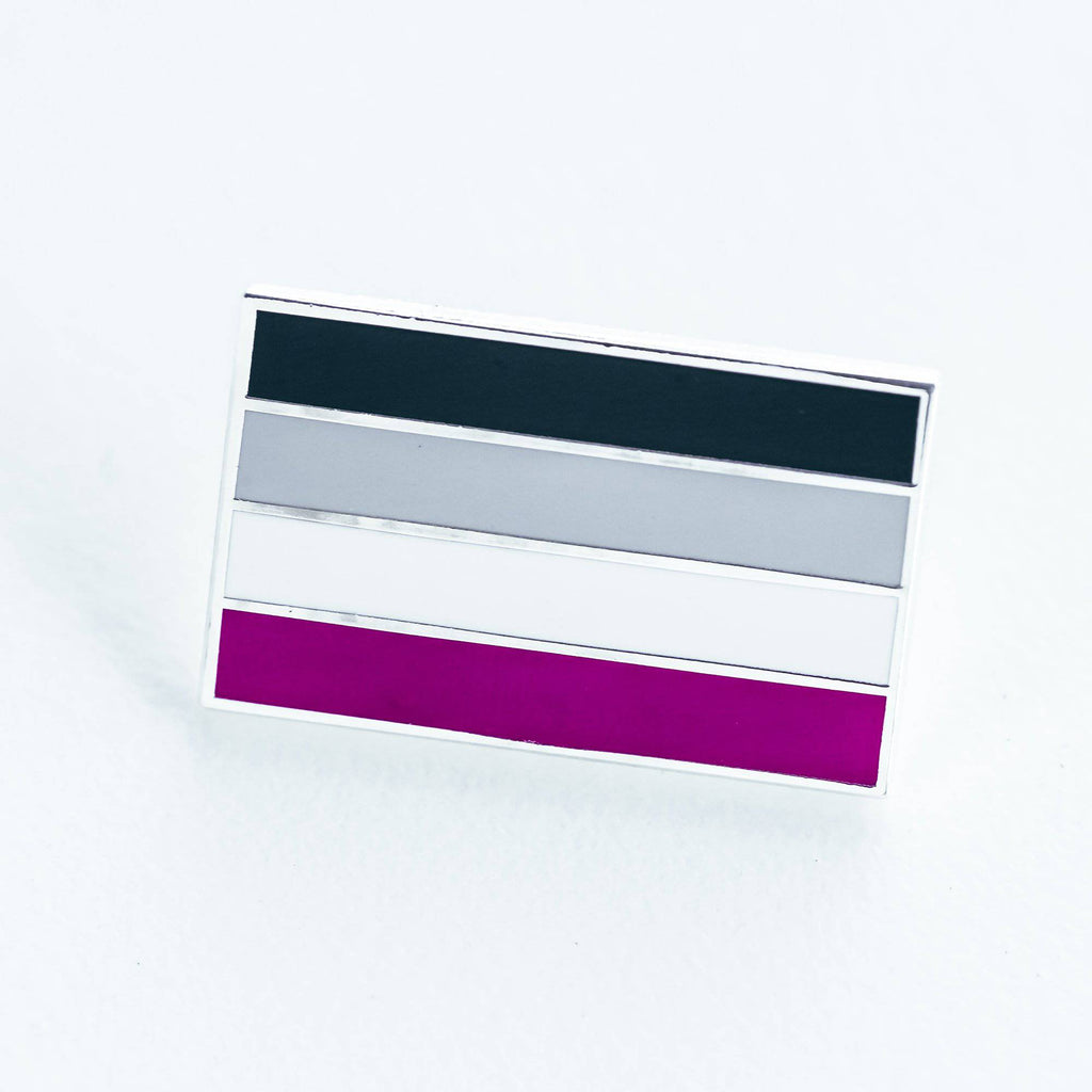 Asexual Pride Flag Hard Enamel Pin 1 25 – Dream Maker Pins