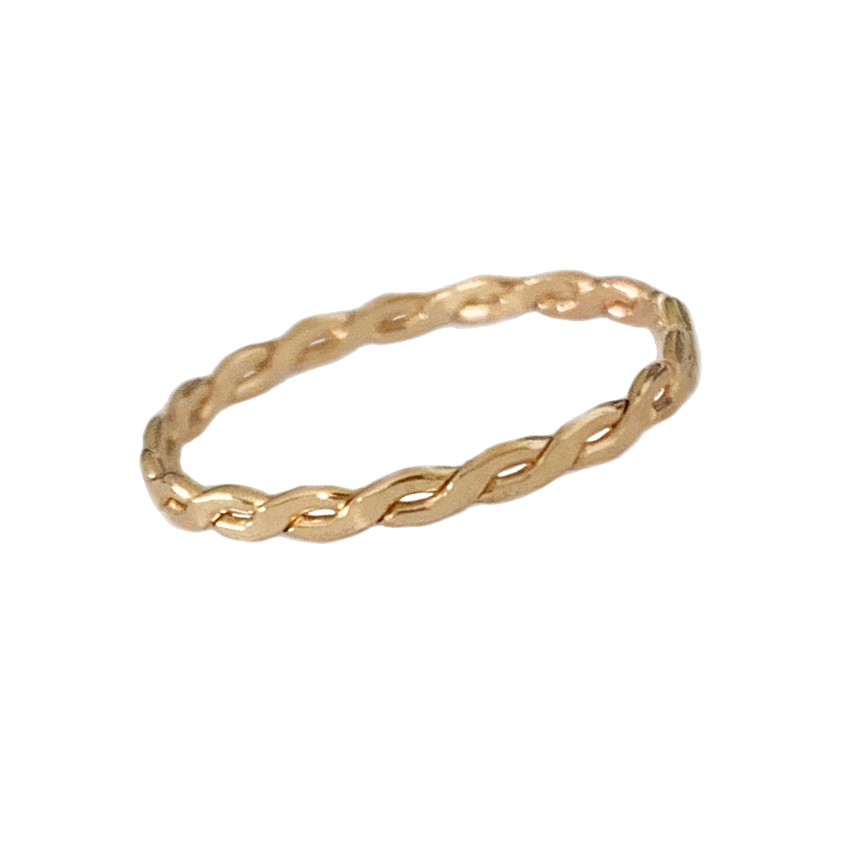 Braid Skinny Gold Classic Toe Ring