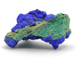 Azurite malachite brute