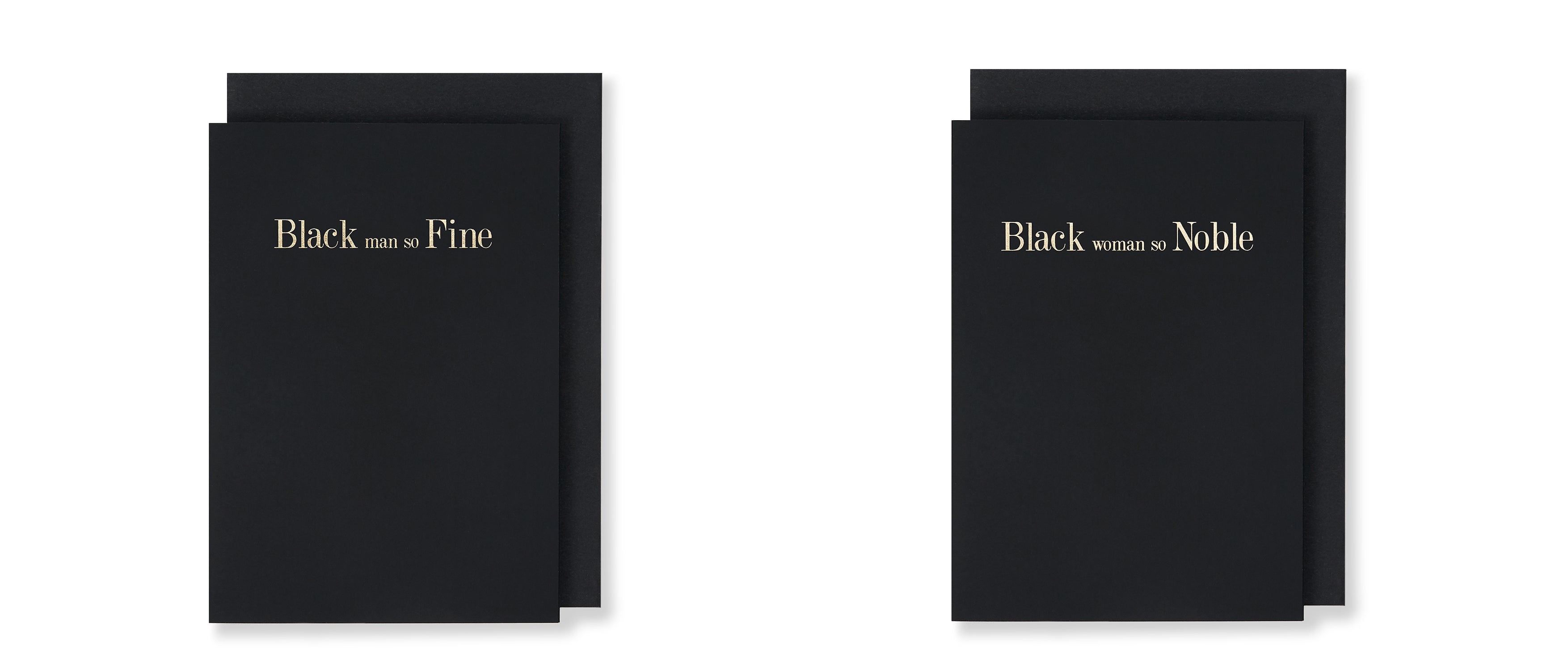 Black Man So Fine and Black Woman So Noble, Valentine's Day Cards - Story of Elegance
