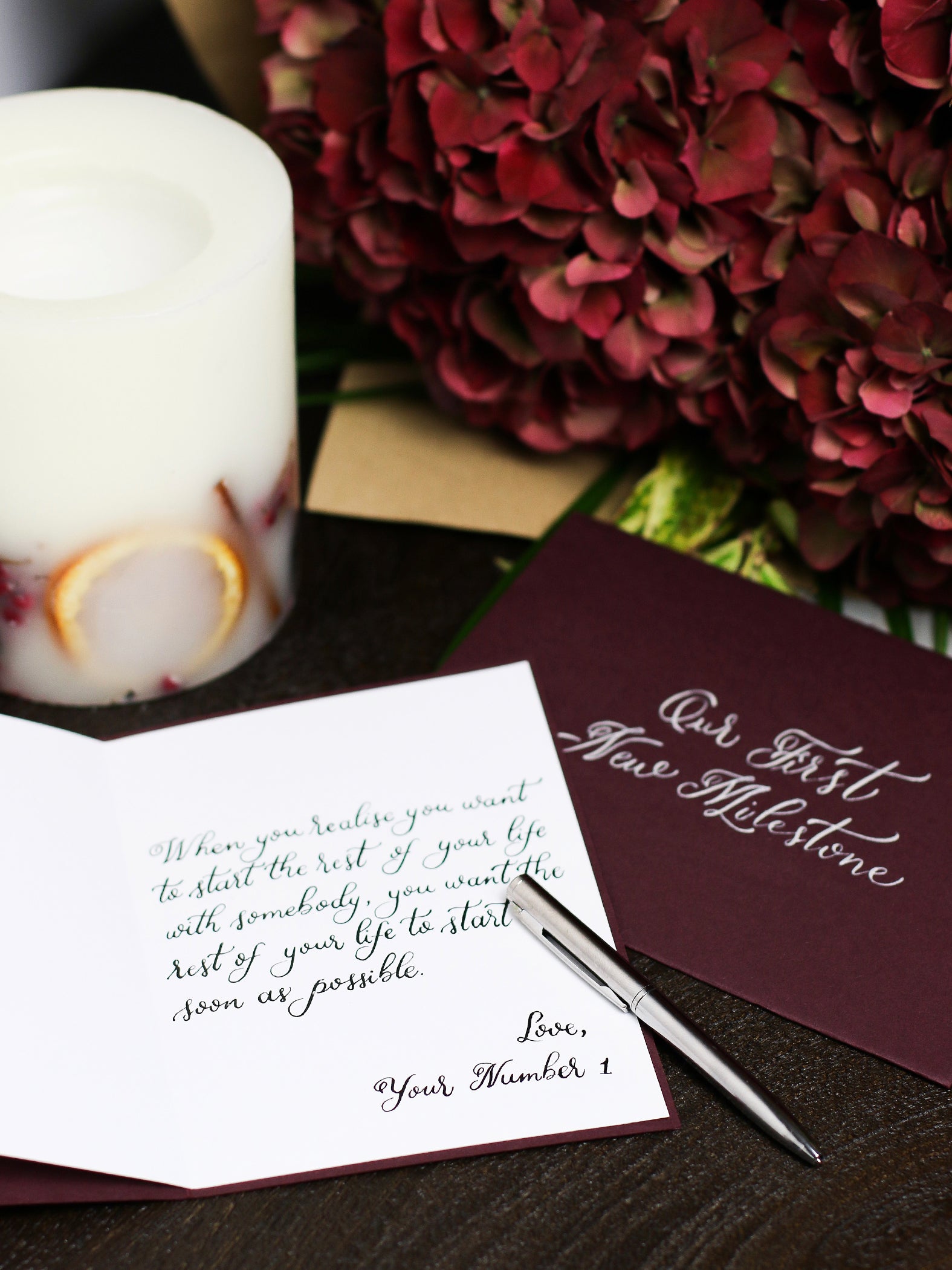 Valentine's Day Luxury Cards and Notes - Story of Elegance