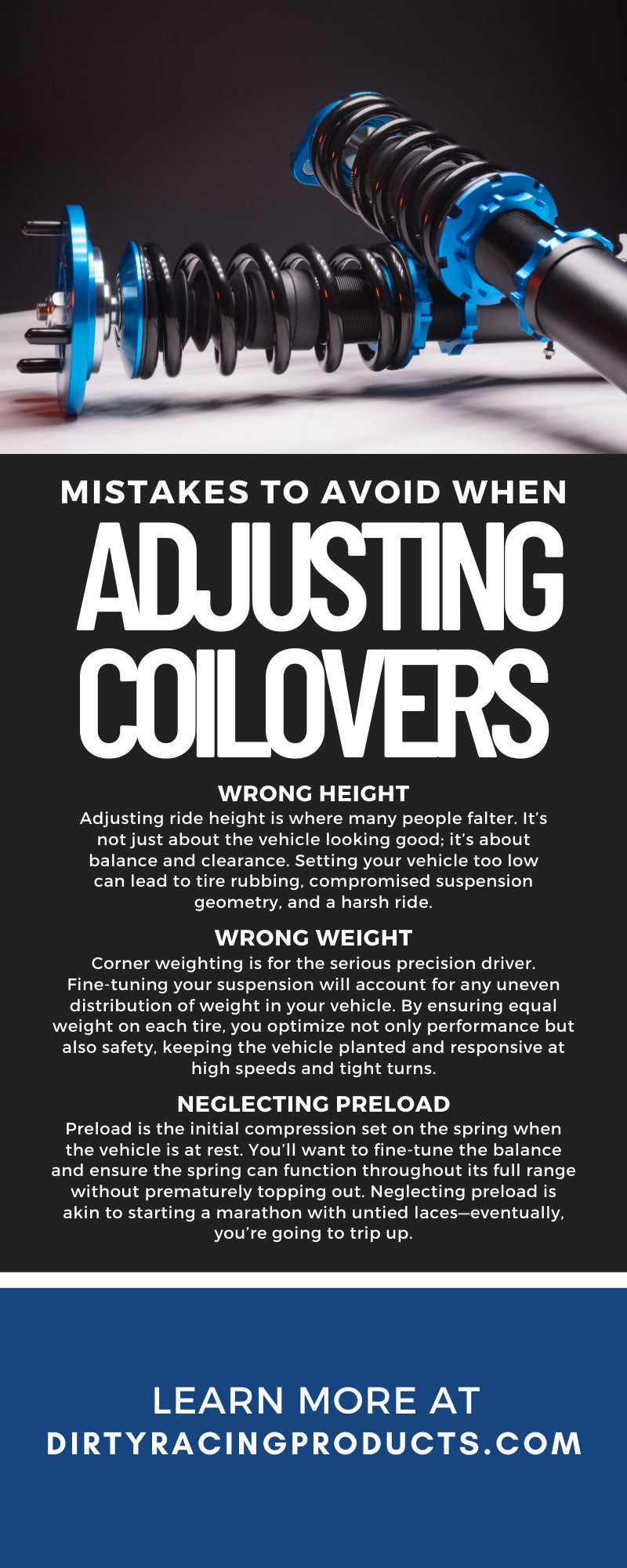 Mistakes To Avoid When Adjusting Coilovers