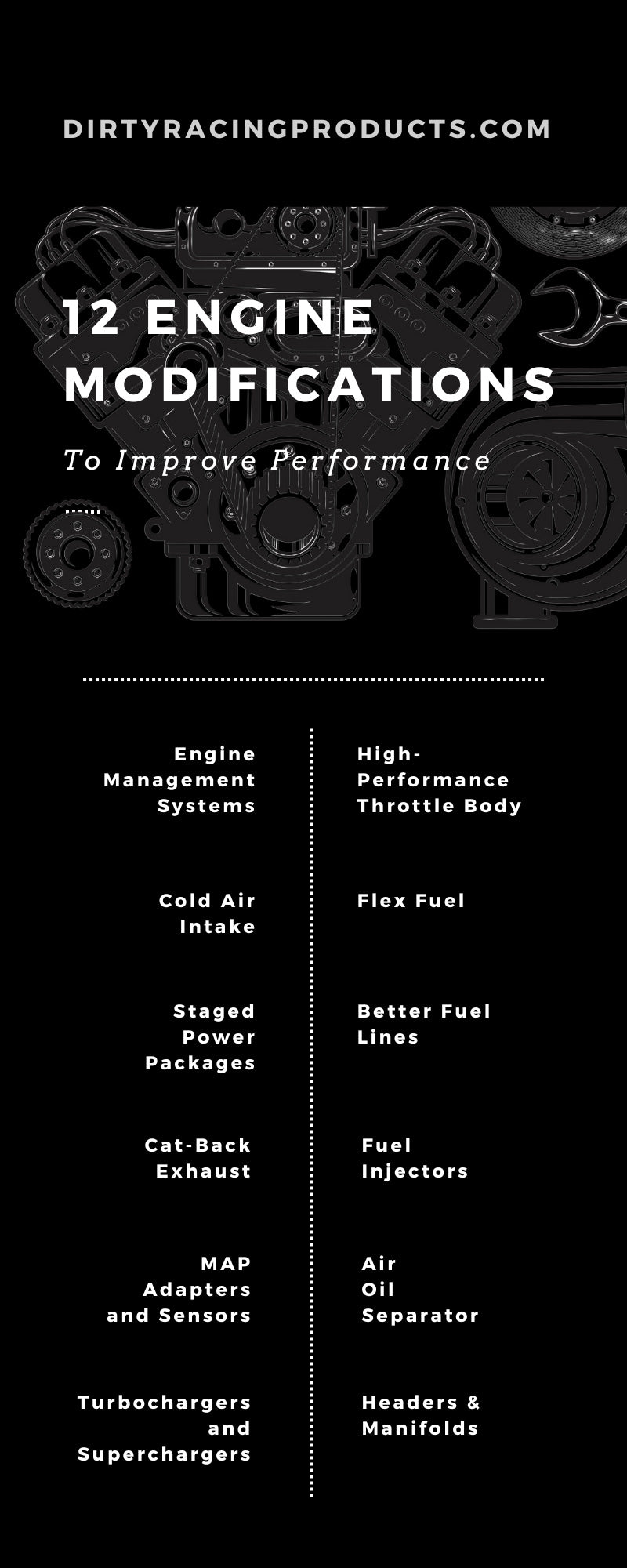12 Engine Modifications To Improve Performance