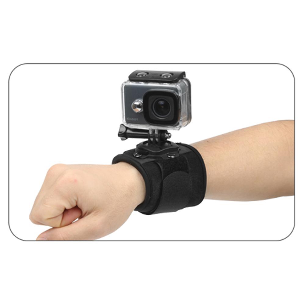 360 Degree Rotation Gopro Action Camera Hand Wrist Strap Trendyvibes Co