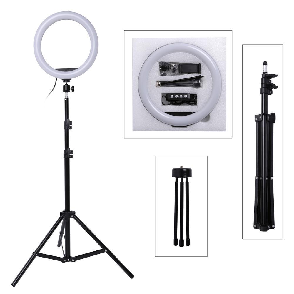 selfie tripod with light