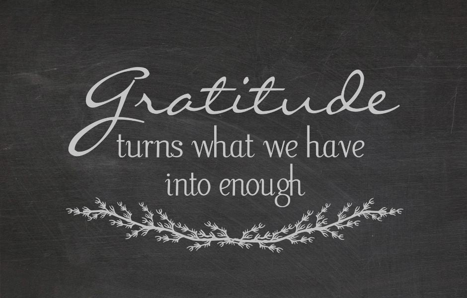 Gratitude