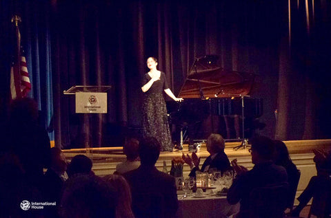 Sisi Liu performing "Isoldens Liebestod" for the World Council of Alumni Supper with special guest Steve Coll at the International House in New York