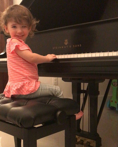 Jodi Adams Daughter on Steinway Piano