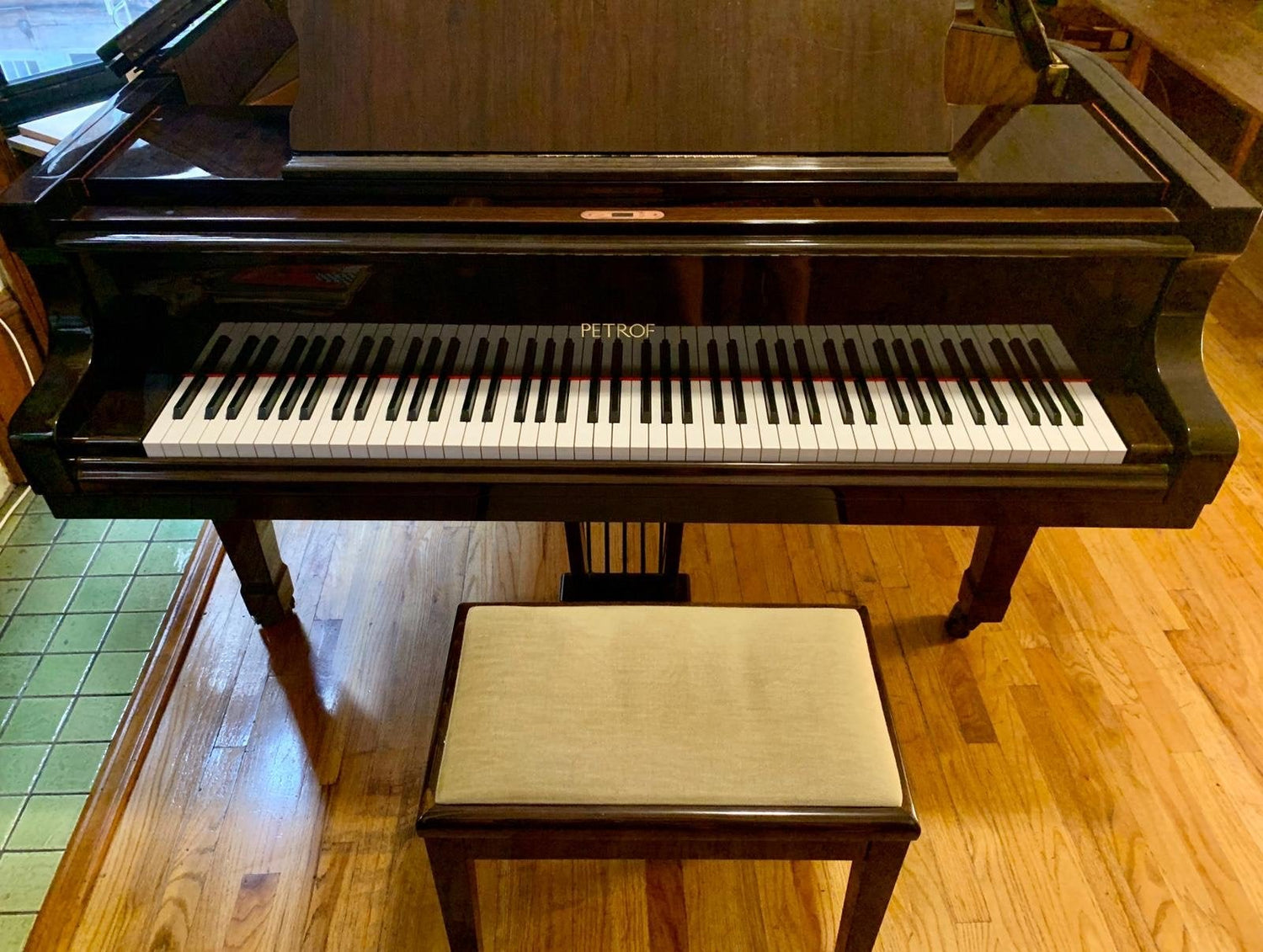 petrof 5'3 baby grand piano