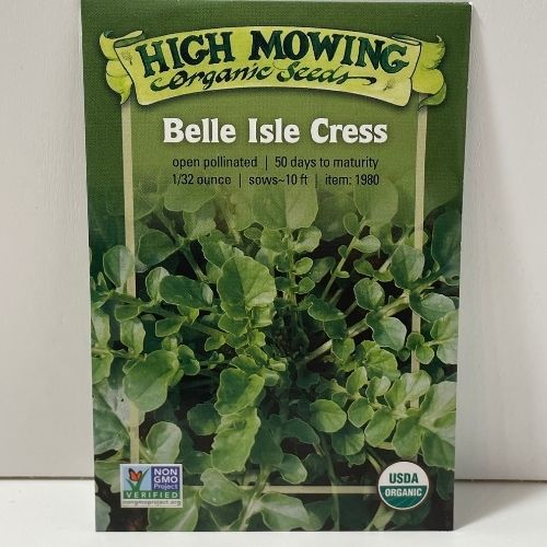 Organic Non-GMO Belle Isle Cress