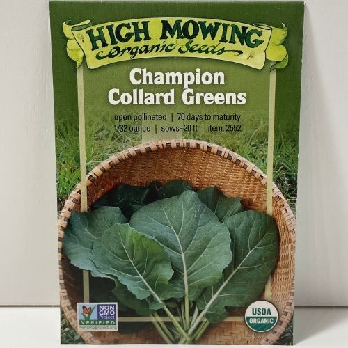 Organic Collard Greens, Champion (1 oz)