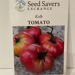 Tomato Seeds, German Pink, Meaty flesh with few seed, Heirloom