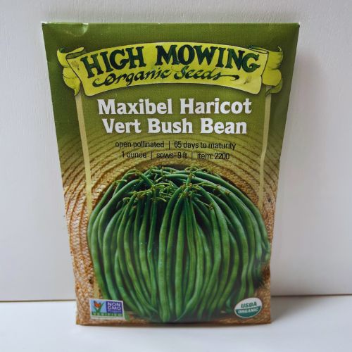 Organic Bean, Bush Jacob's Cattle (1/2 lb)