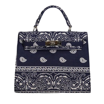 24H Birkin Style Bandana Handbag – MyTindy