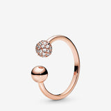 Sale !! Authentic 925 Sterling Silver Princess Rings Kstyles Beauty And Plus