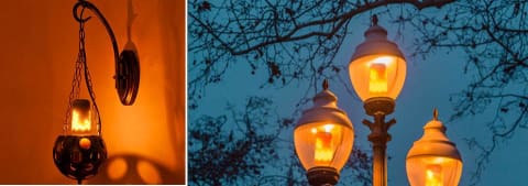 Flickr Led Flame Lamp