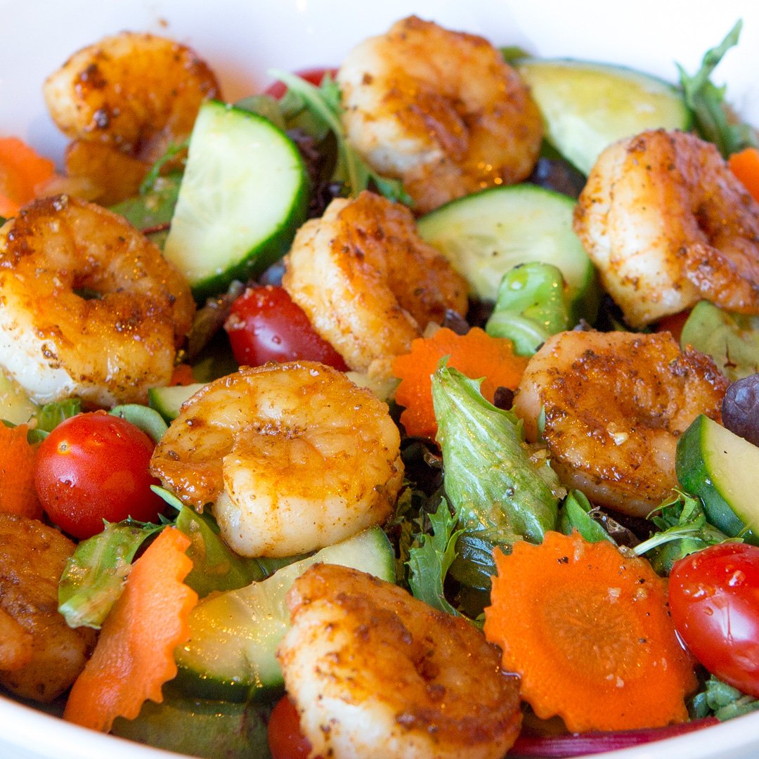 Grilled Shrimp Salad