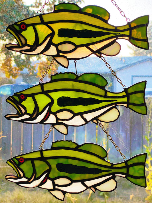 Rainbow trout stained glass panel ✨🌈🐟 Ahhhhhhhhhhh!!! I am so