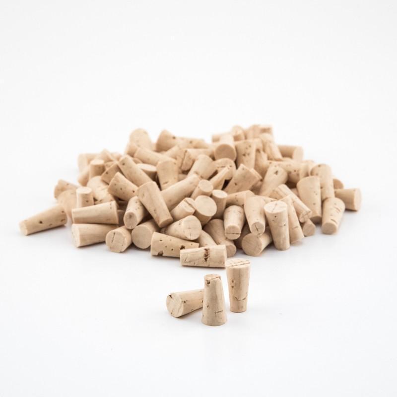 Tapered Cork #01 Pack of 100 (16x12x08 mm)